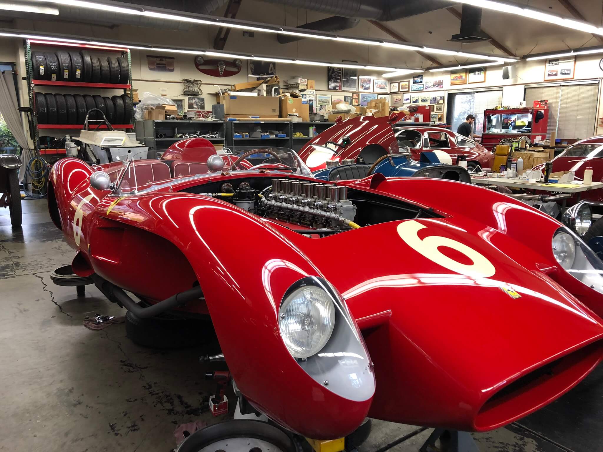 Ferrari 250 Testa Rossa in dent solutionfx