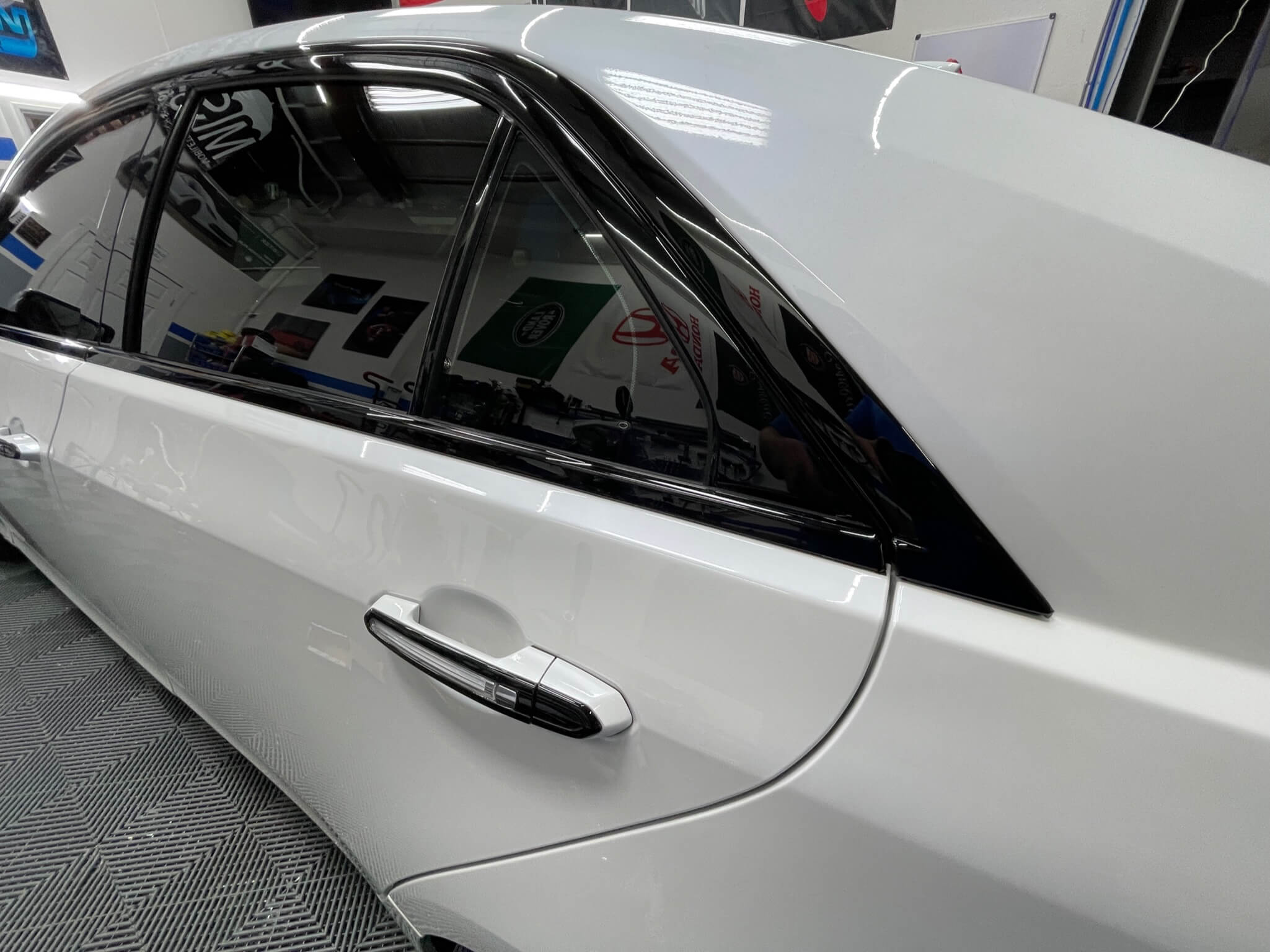 car with c quartz applied - napa